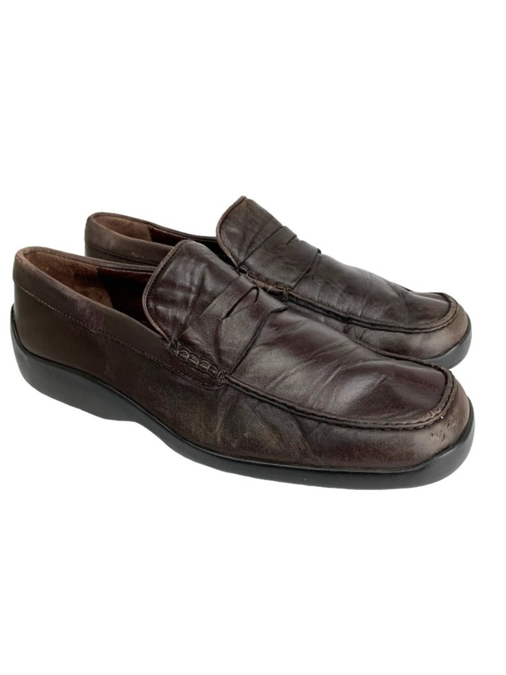 Vintage Bally's Men's Leather Loafers size 10